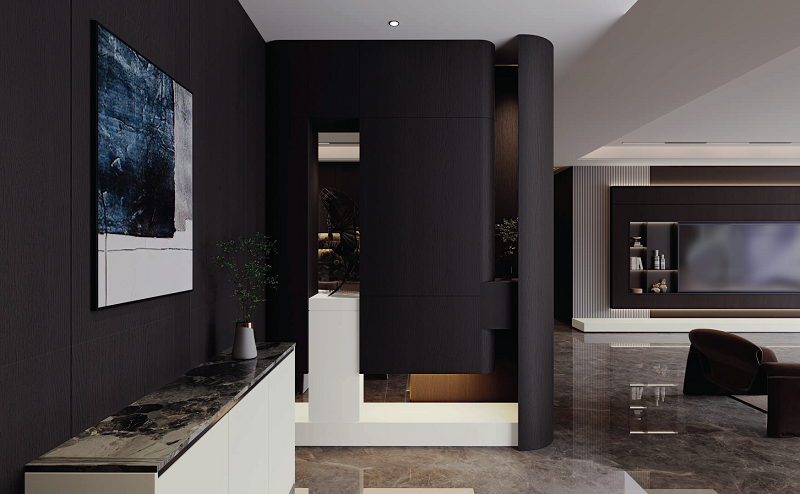 色彩搭配的艺术：郑州门墙柜同色如何选色